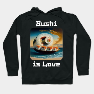 Sushi is love v1 Hoodie